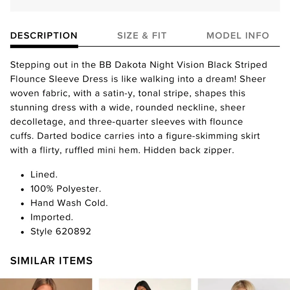 Dress - Picture 5 of 5